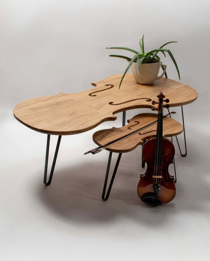 Ruwdesign-cello-violin-coffee-table-oak-plant